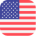 Flag of the United States for English Crosswords.