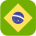 Flag of Brazil for Brazilian Crosswords (Palavras cruzadas brasileiras).